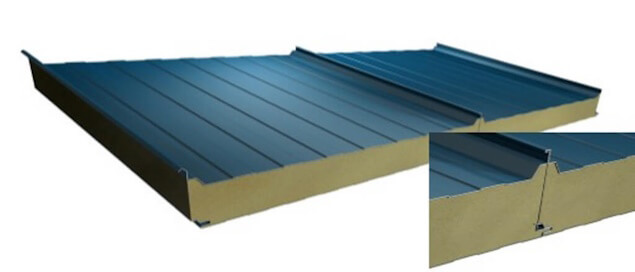 Standing seam roof panels